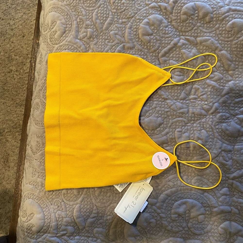 Forever 21 cropped tank top